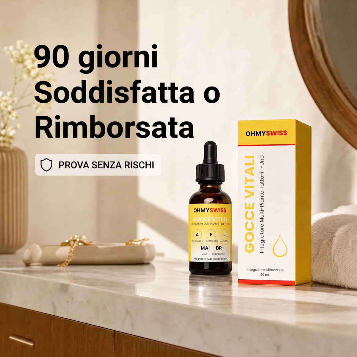 Gocce Tonificanti™ OHMYSWISS