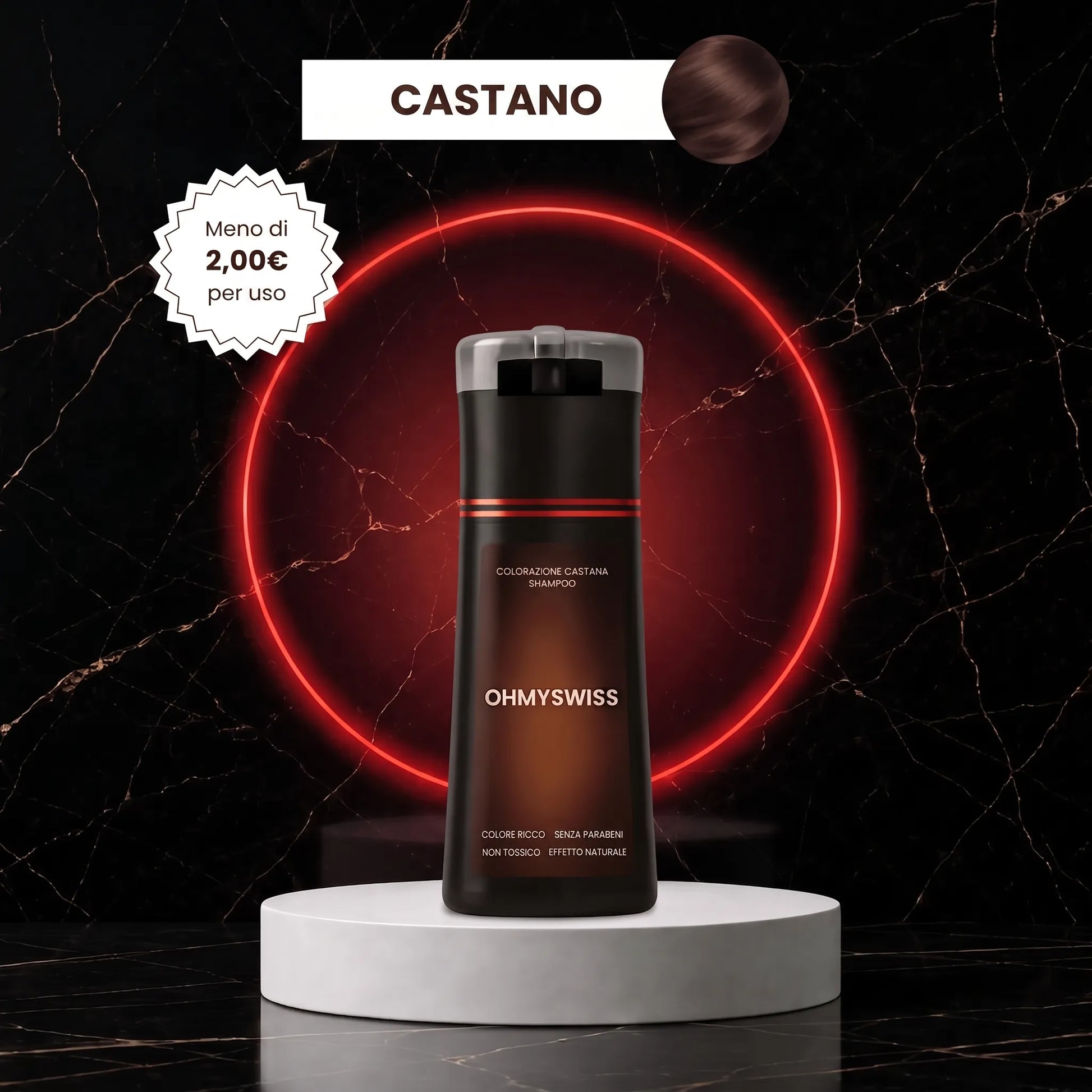 Shampoo colorante istantaneo OHMYSWISS