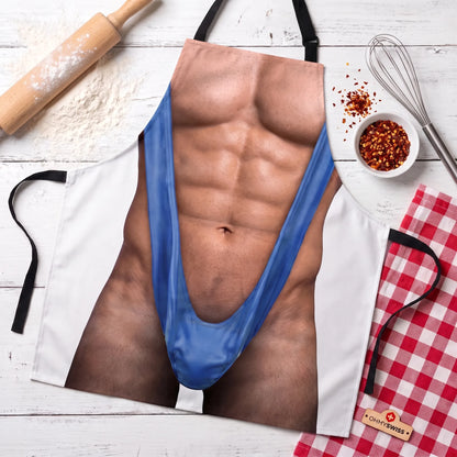 Grembiule Personalizzato con Tasca – Re del Grill OHMYSWISS