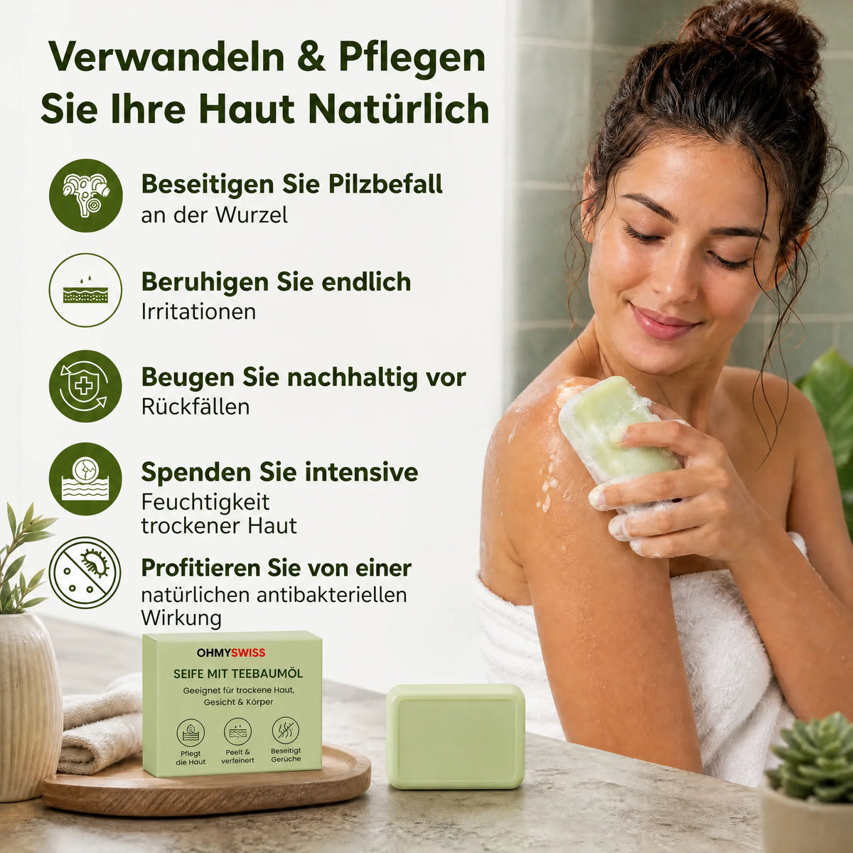 Sapone antimicotico OHMYSWISS