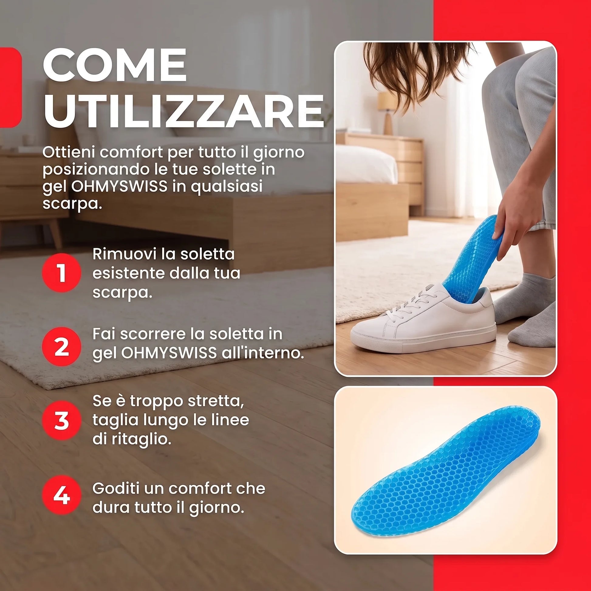 Solette Gel Comfort+ OHMYSWISS