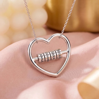 Collana Cuore Nomi Personalizzata OHMYSWISS