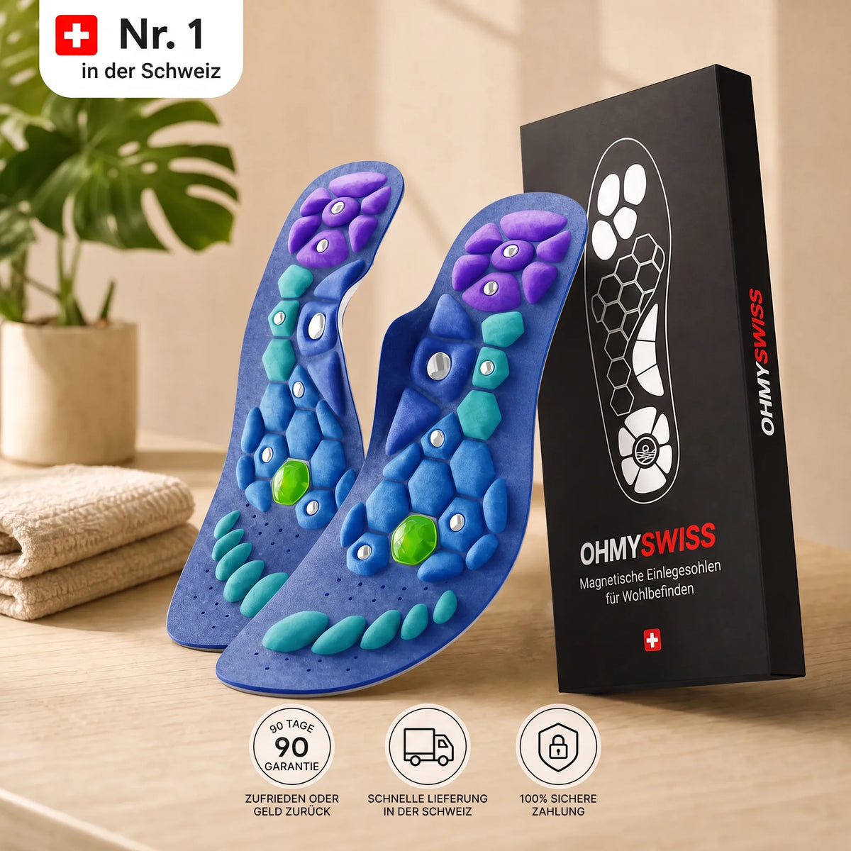 Solette magnetiche dimagranti OHMYSWISS