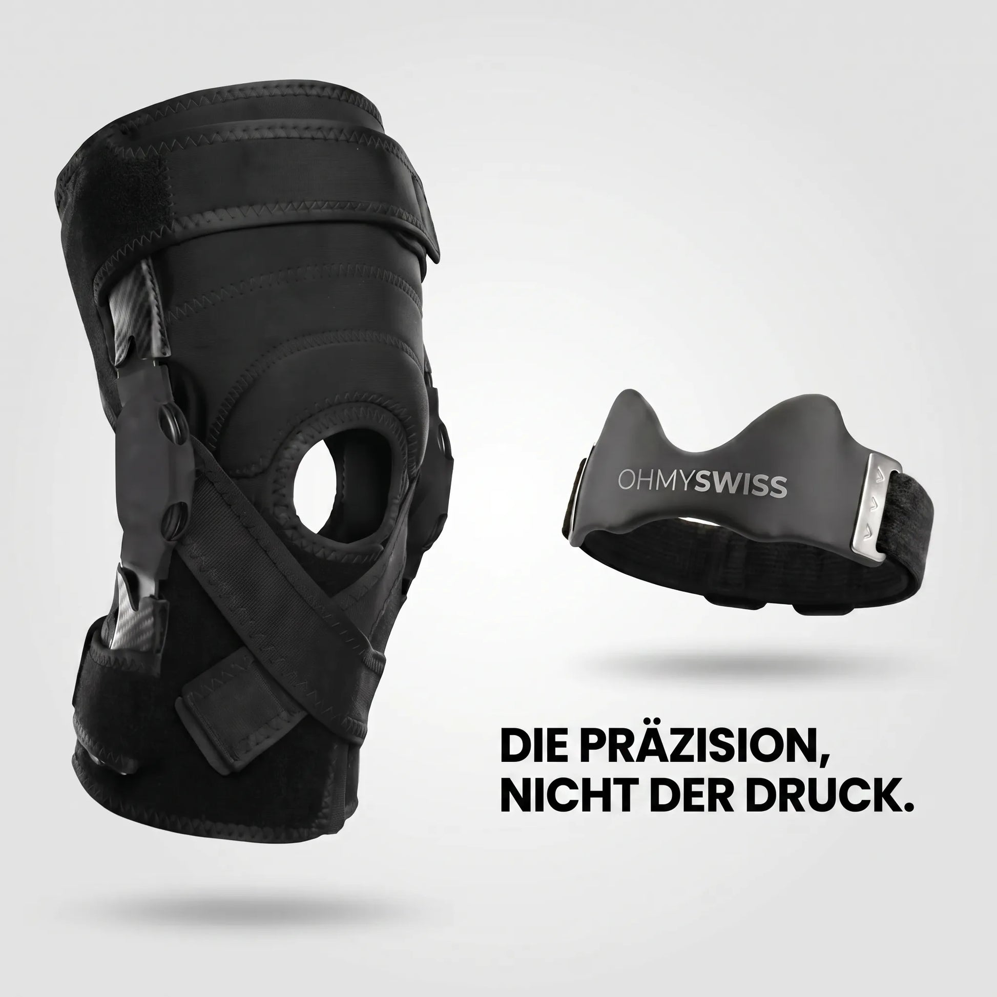 Gezielte Kniescheibenbandage von OHMYSWISS