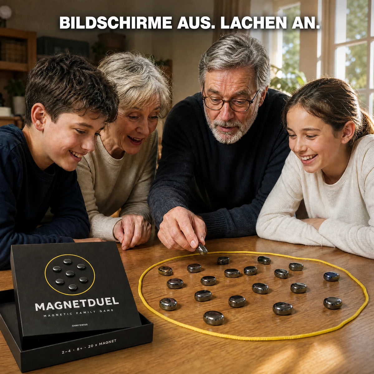 MagnetChess – Das Magnetspiel, das die ganze Familie begeistert OHMYSWISS