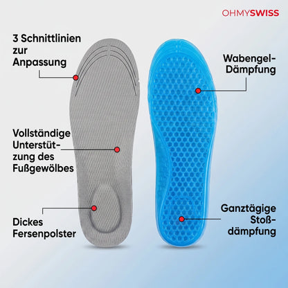 Gel Komfort+ Einlegesohlen OHMYSWISS