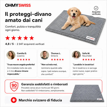 Zweisitzer-Sofa „Plush Anti-Pelo“ von OHMYSWISS