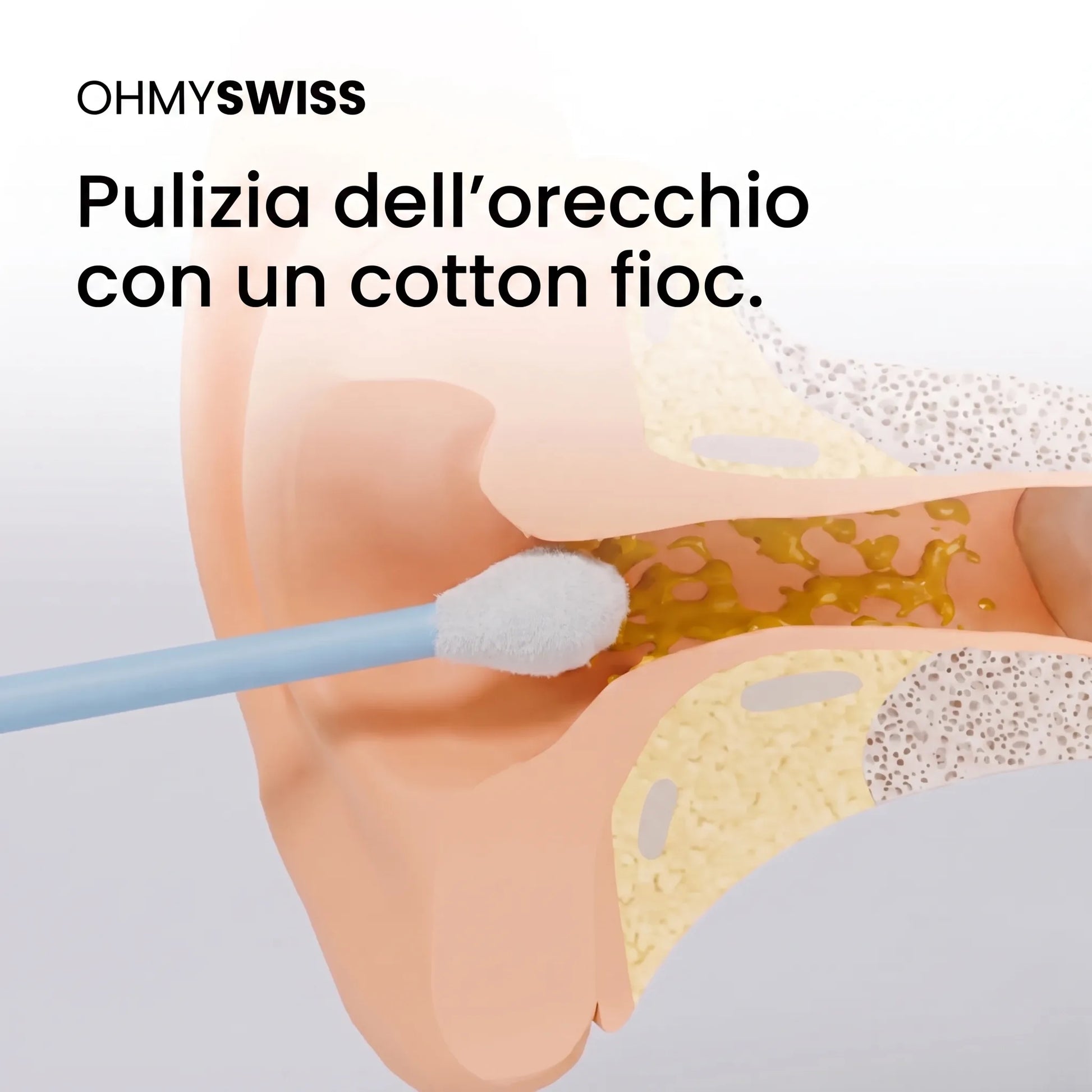 Pulitore auricolare intelligente HD OHMYSWISS