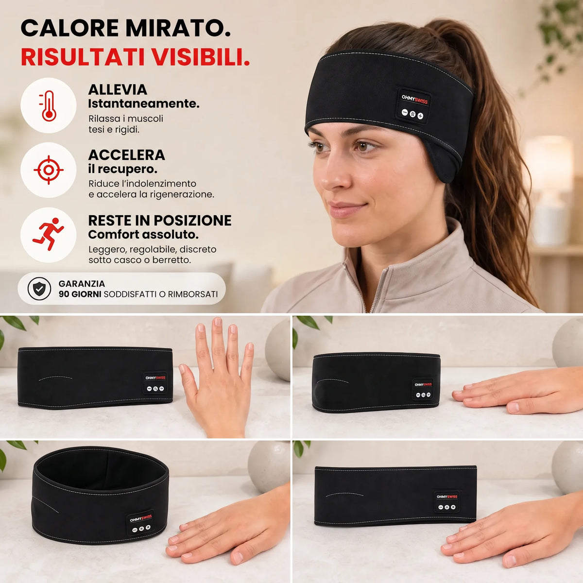Fascia audio Bluetooth OHMYSWISS