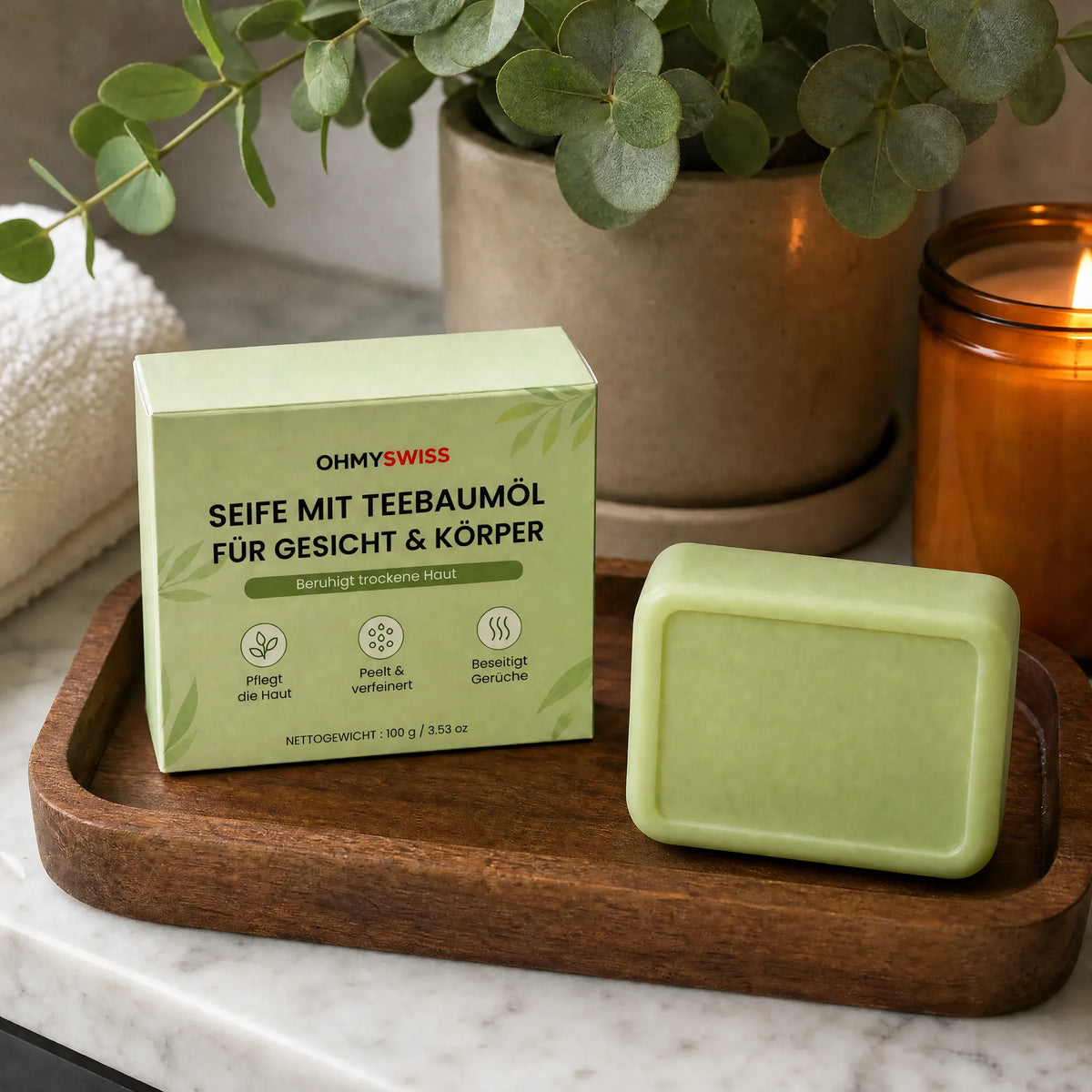 Sapone antimicotico OHMYSWISS