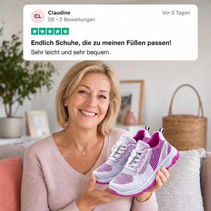 AmpliSoft™ – Komfort-Sneaker für geschwollene und breite Füße OHMYSWISS
