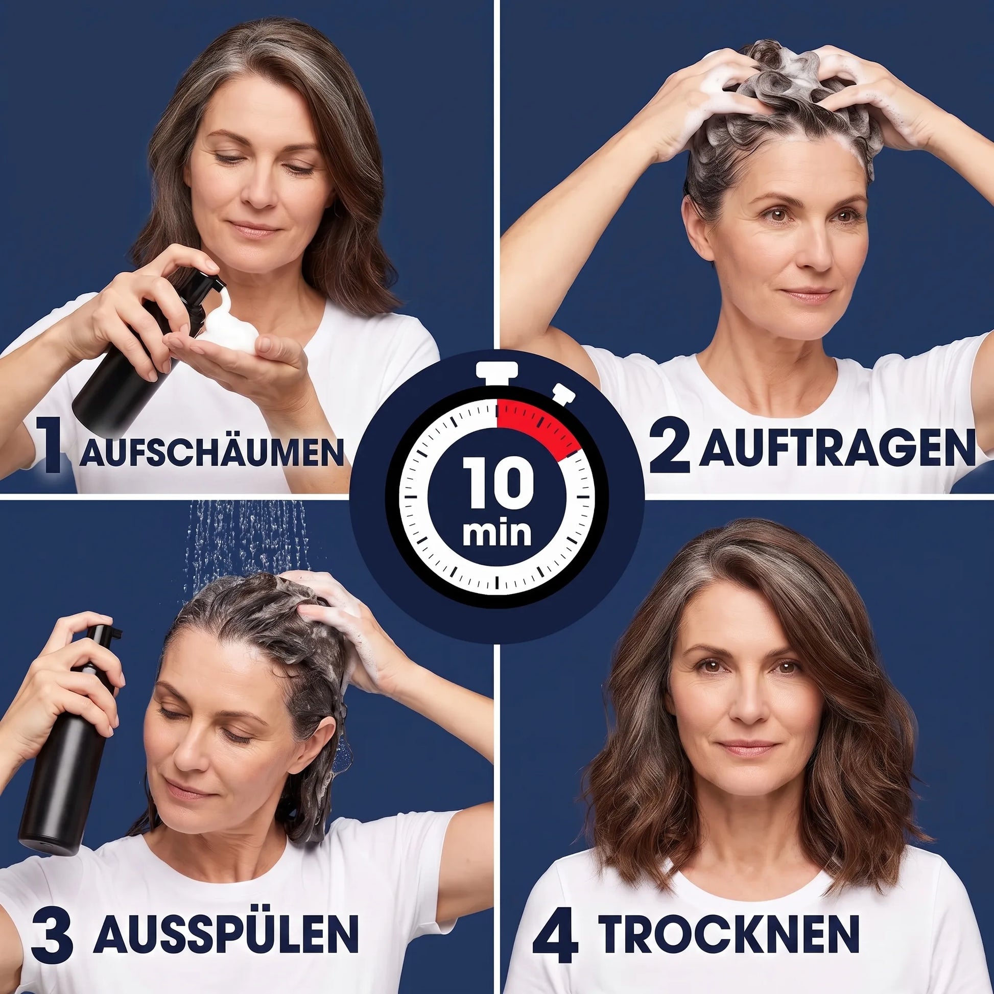 Shampoo colorante istantaneo OHMYSWISS
