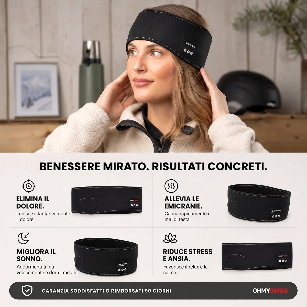 Fascia audio Bluetooth OHMYSWISS