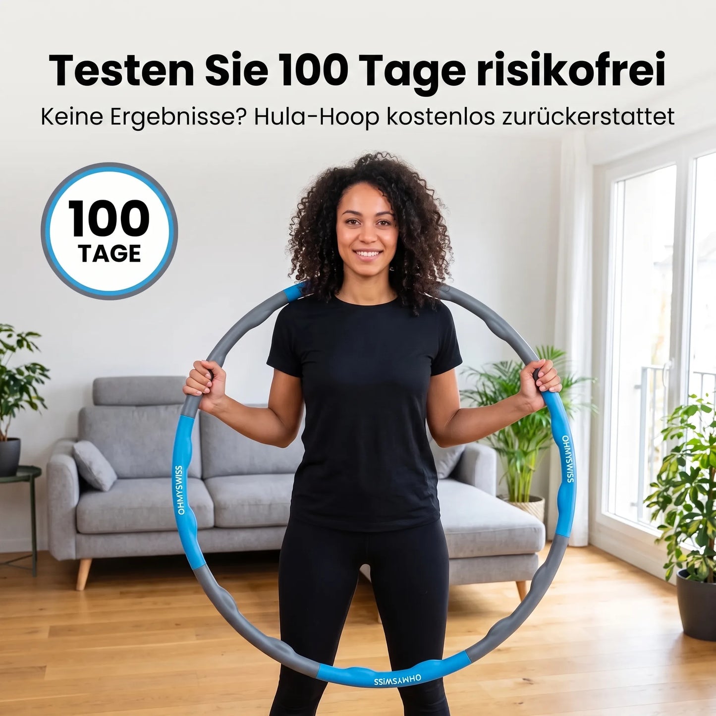 Hula Hoop Intelligent Pro + Schwitzgürtel GRATIS OHMYSWISS
