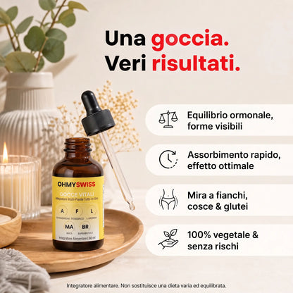 Gocce Tonificanti™ OHMYSWISS
