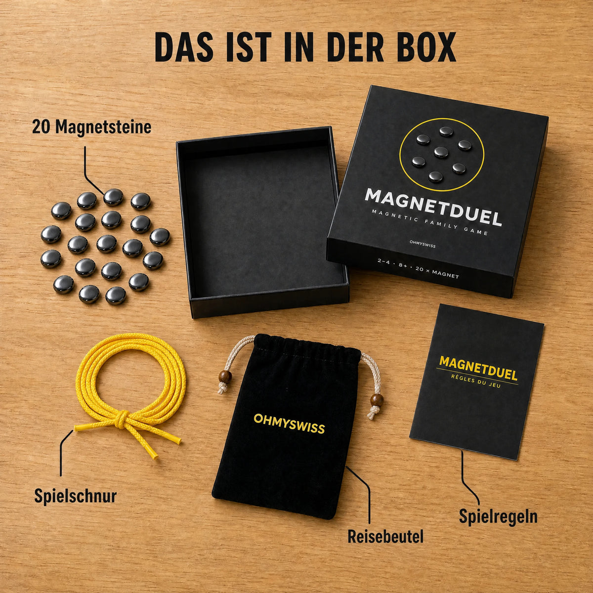MagnetChess – Das Magnetspiel, das die ganze Familie begeistert OHMYSWISS