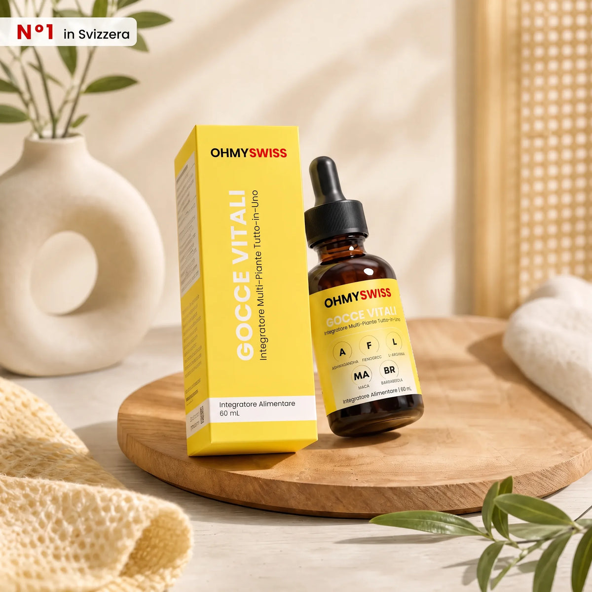 Gocce Tonificanti™ OHMYSWISS