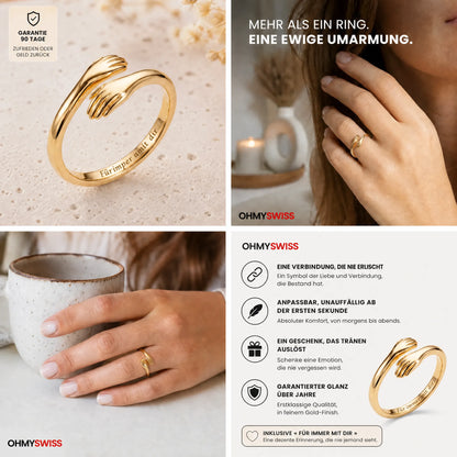 Ring „Umarmung – Immer bei dir“ OHMYSWISS
