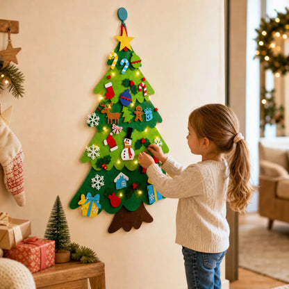 Montessori-Filz-Weihnachtsbaum von OHMYSWISS