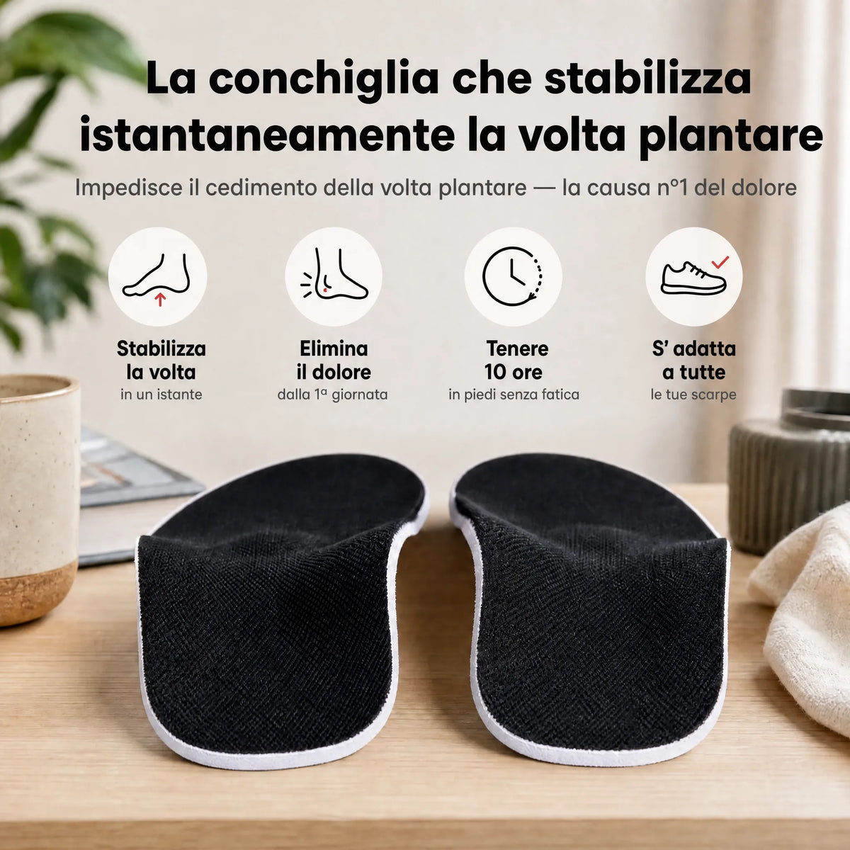 Solette Ortopediche Anti-Dolore OHMYSWISS