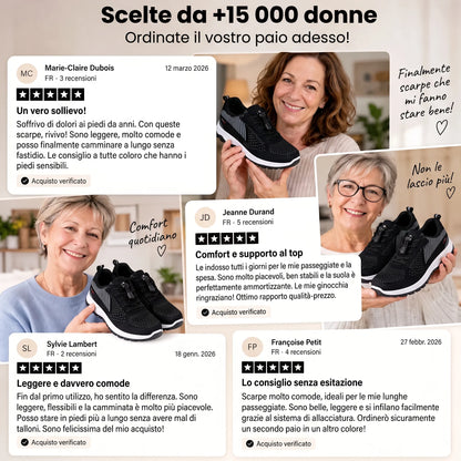 AmpliSoft™ — Sneaker comode per piedi gonfi e larghi OHMYSWISS