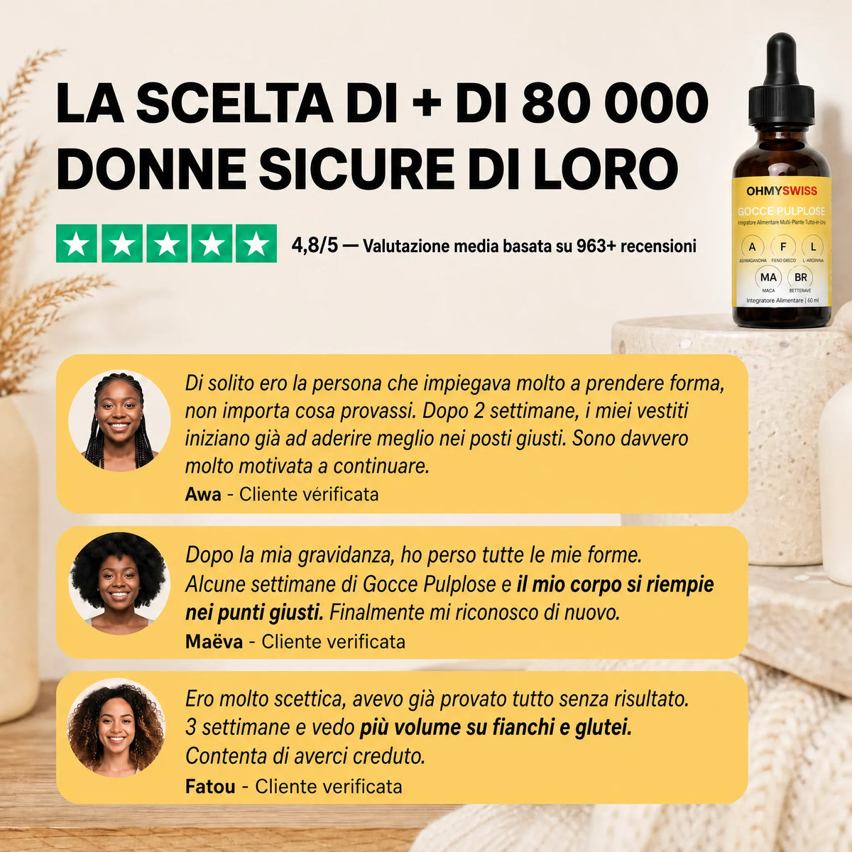 Gocce Tonificanti™ OHMYSWISS