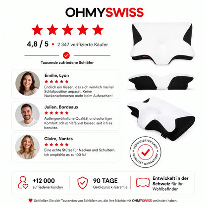 Cuscino ergonomico Somnia OHMYSWISS