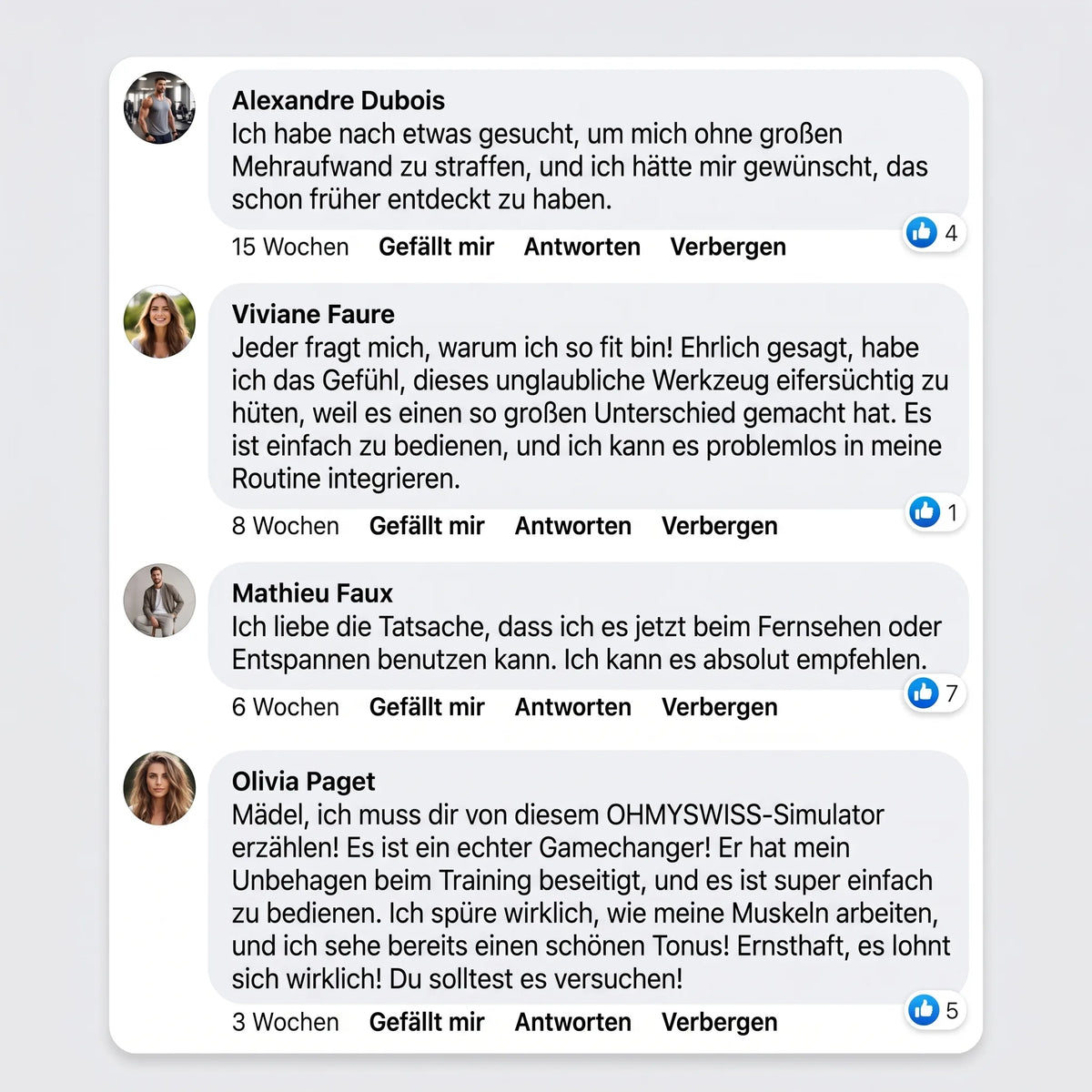 EMS NextGen Muskelstimulator OHMYSWISS