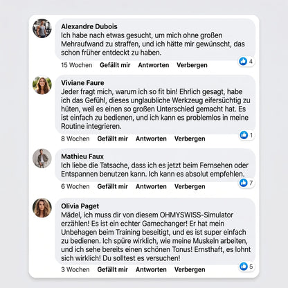 EMS NextGen Muskelstimulator OHMYSWISS