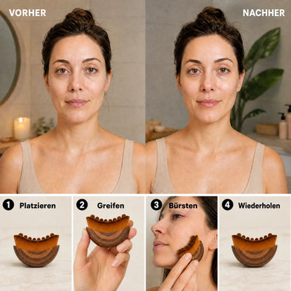 OHMYSWISS Gesichts-Drainagebürste