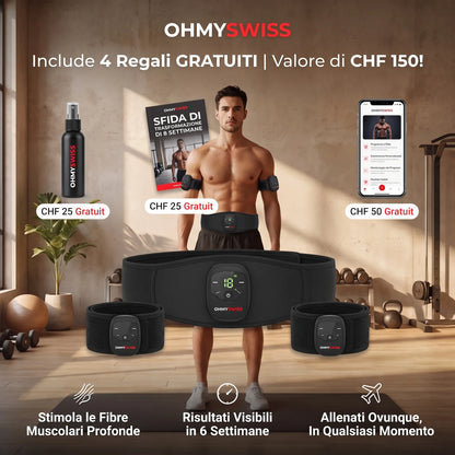 Stimolatore Muscolare EMS NextGen OHMYSWISS