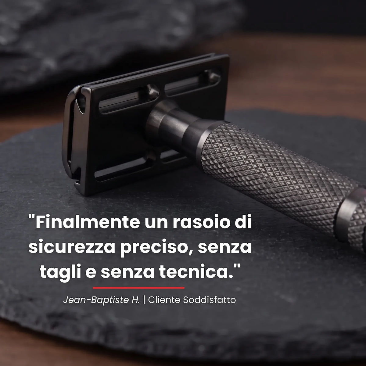 Rasoio di Sicurezza 30° Pelle Sensibile OHMYSWISS