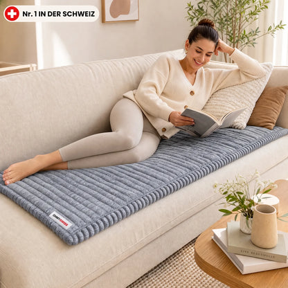 Sofa-Schutzbezug aus Plüsch mit Haarschutz von OHMYSWISS