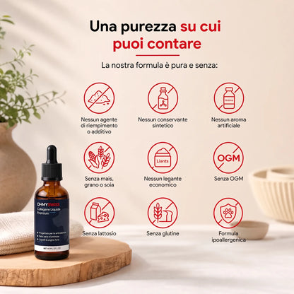 Collagene liquido premium per cani OHMYSWISS