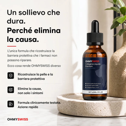 Collagene liquido premium per cani OHMYSWISS