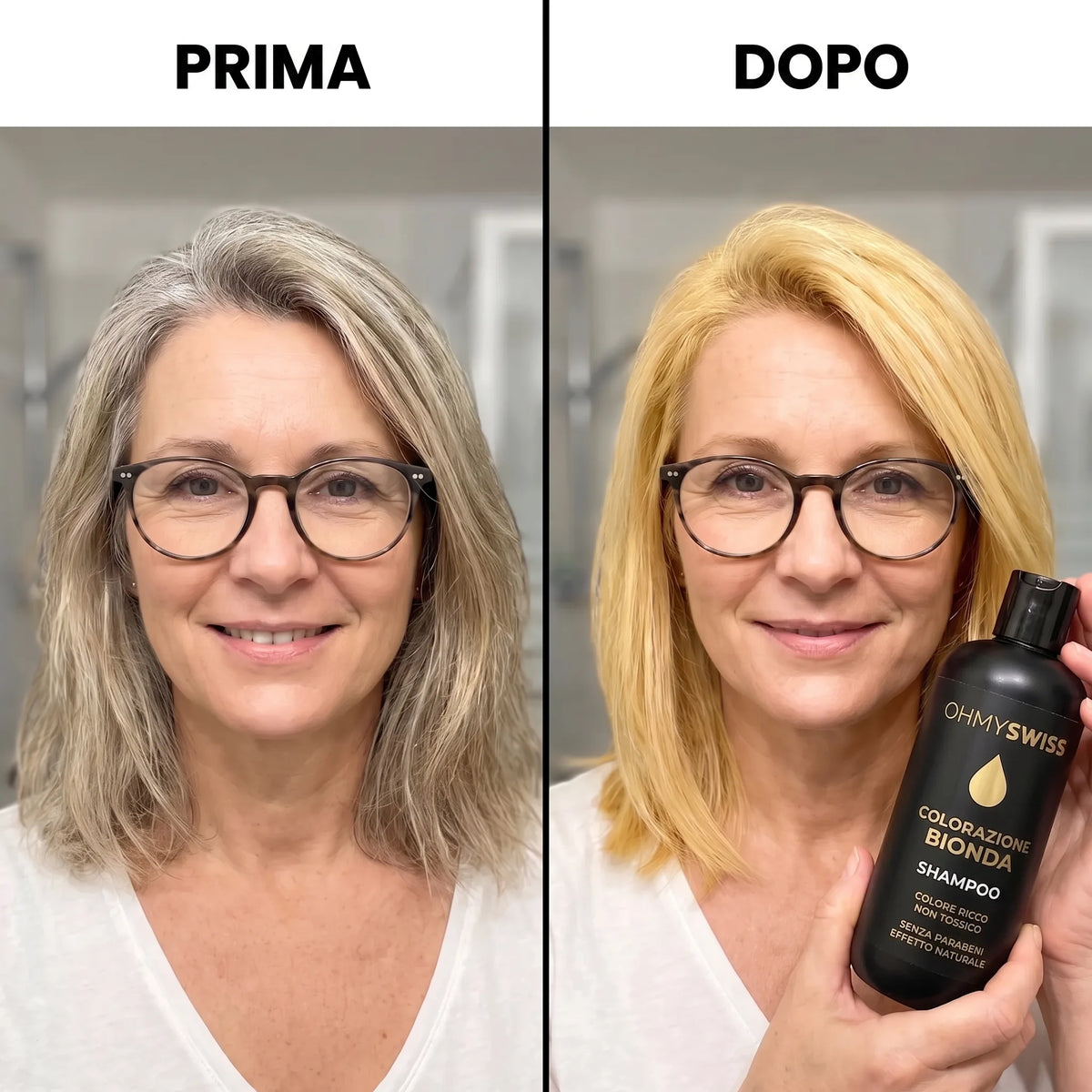 Shampoo Colorante Istantaneo OHMYSWISS