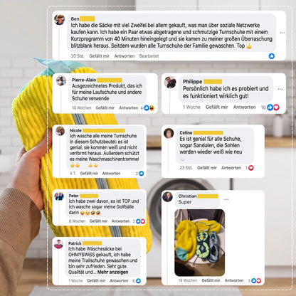 Wäschesack für Schuhe OHMYSWISS
