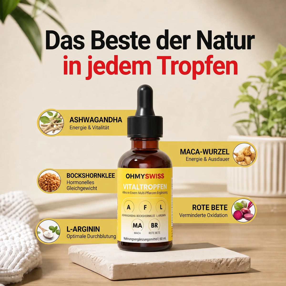 Kurven Tropfen™ OHMYSWISS