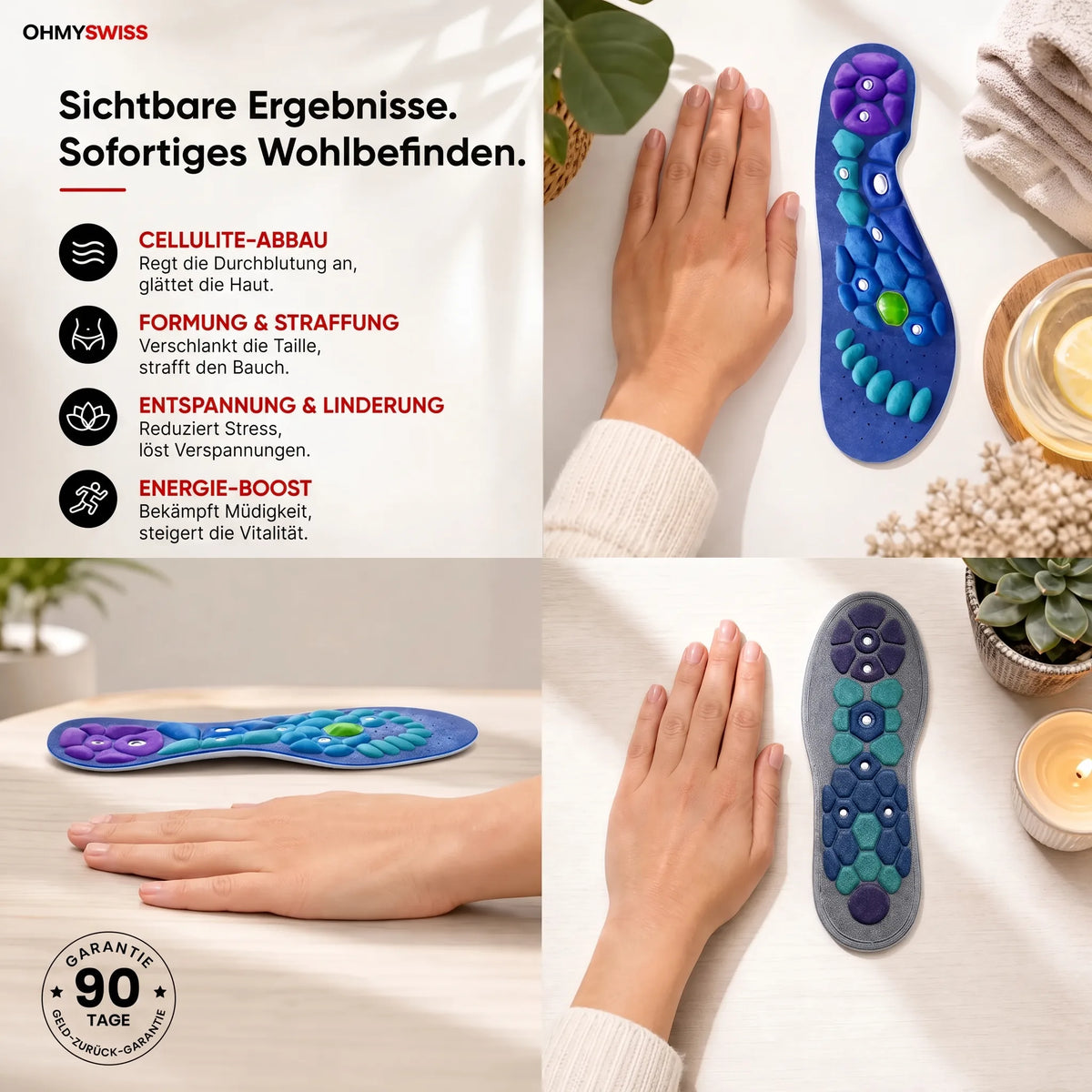 Solette magnetiche dimagranti OHMYSWISS