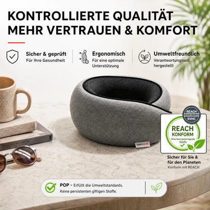 Cuscino da viaggio ergonomico OHMYSWISS