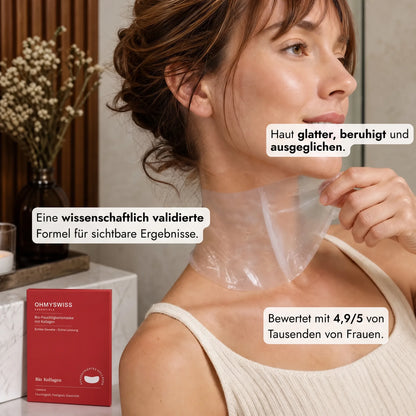 Bio-Kollagen-Halsmaske OHMYSWISS