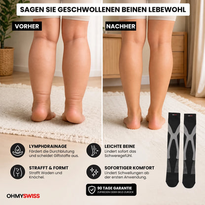 Calze a compressione graduata OHMYSWISS