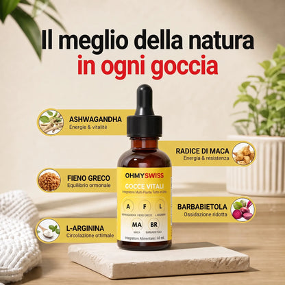 Gocce Tonificanti™ OHMYSWISS