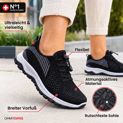 AmpliSoft™ – Komfort-Sneaker für geschwollene und breite Füße OHMYSWISS
