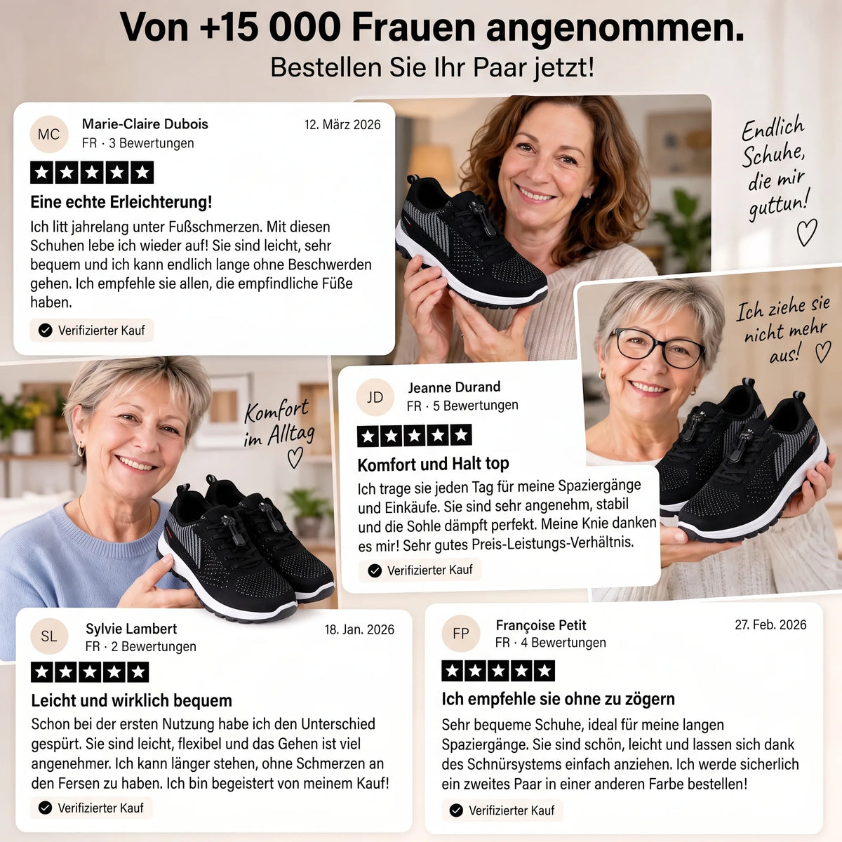 AmpliSoft™ – Komfort-Sneaker für geschwollene und breite Füße OHMYSWISS