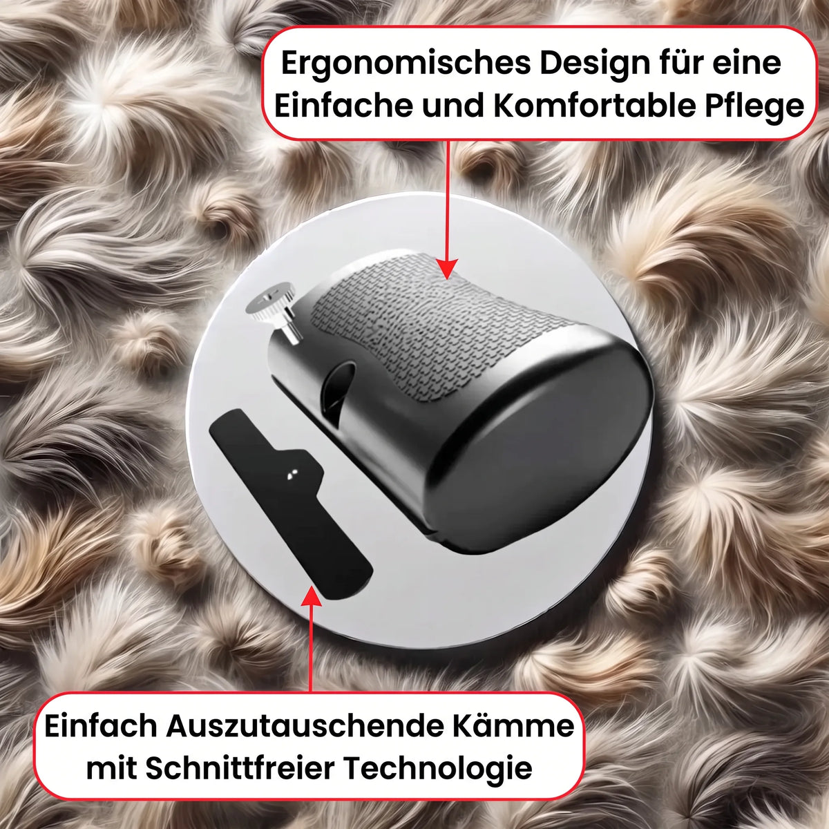 Anti-Haarverlust-Bürste Pro OHMYSWISS