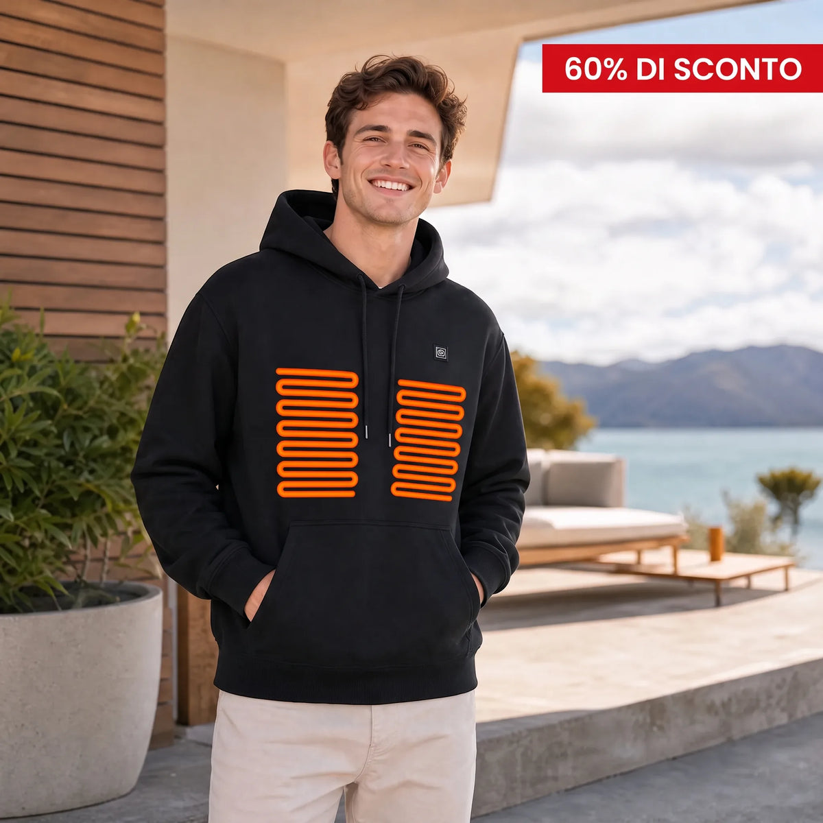 Premium-Heiz-Hoodie von OHMYSWISS