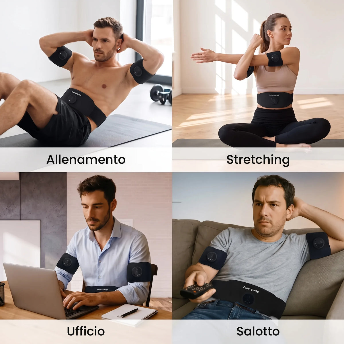 Stimolatore Muscolare EMS NextGen OHMYSWISS