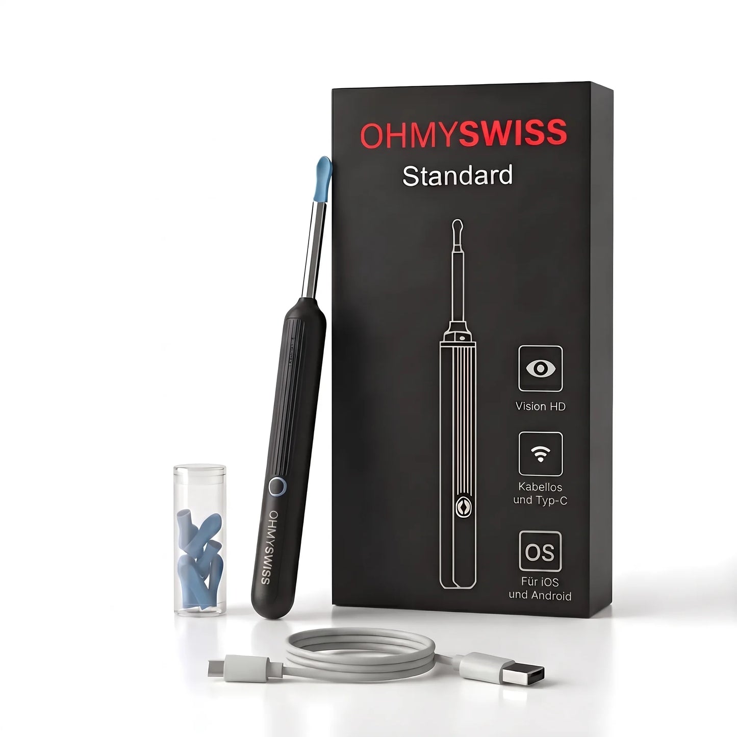 Intelligenter HD Ohrenreiniger OHMYSWISS