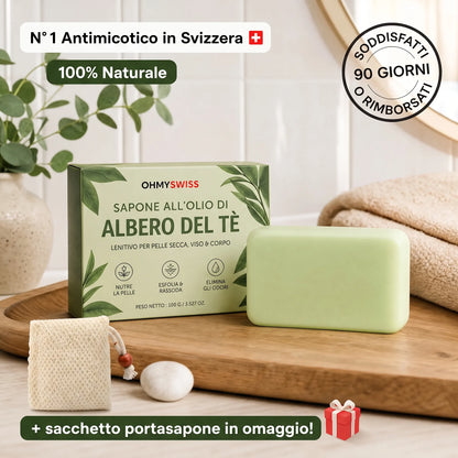 Sapone antimicotico OHMYSWISS